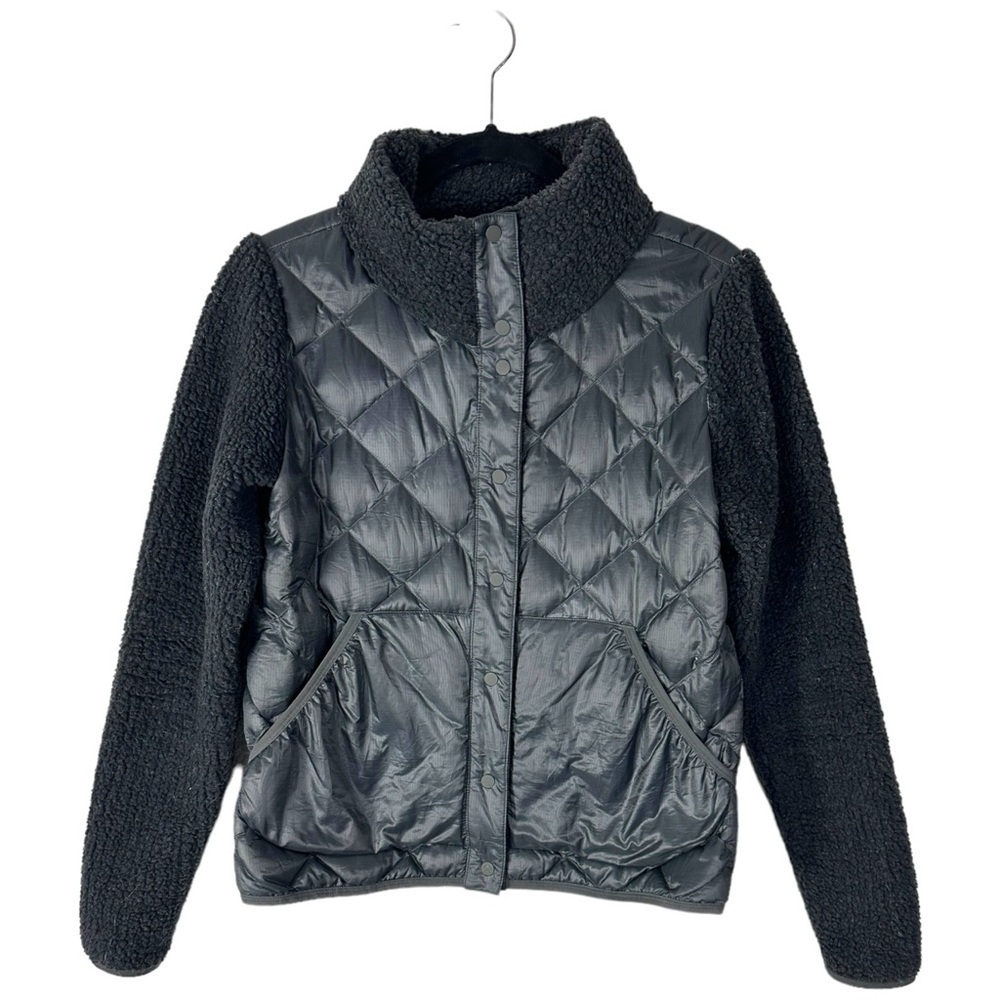 REI Co-op Wallace Lake Sherpa Bomber Down Jacket Size Small